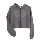 SHARK Heart Crop Hoodie - Women - 4 colors