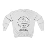 Protect Our Ocean Crewneck Sweatshirt - Unisex - 5 colors